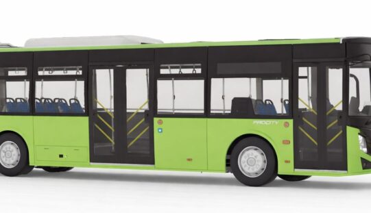 Két elektromos busz Pécskának