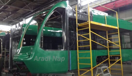 Astra-Bozankaya párharc Ploieşti új villamosaiért