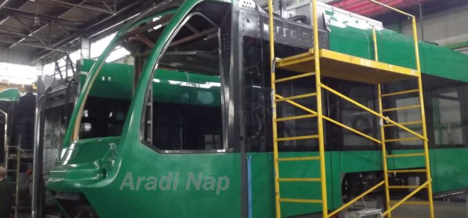 Astra-Bozankaya párharc Ploieşti új villamosaiért