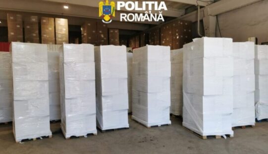 Több mint egymillió euró értékű illegális cigiszállítmány