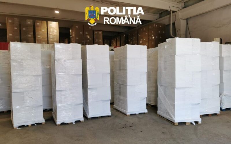 Több mint egymillió euró értékű illegális cigiszállítmány