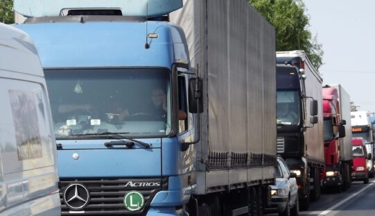 Kamionstop: büntették a szabályszegőket Arad megyében