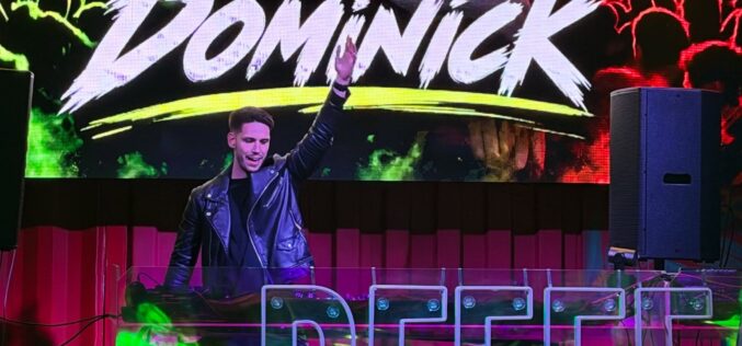 A kisiratosi DJ Dominick tarolt Budapesten