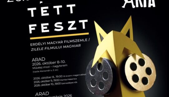 Érkezik Aradra a Filmtettfeszt