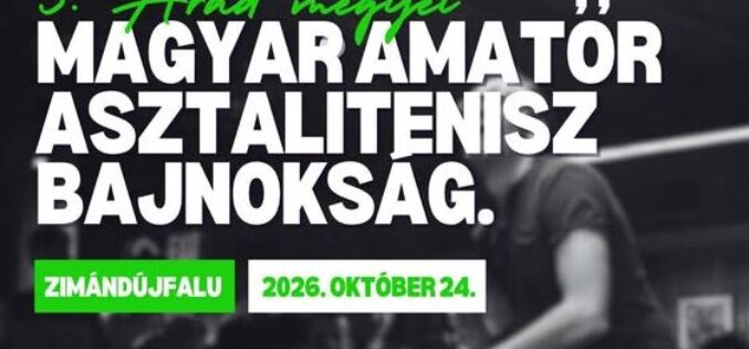 Arad Megyei Magyar Amatőr Asztalitenisz Bajnokság