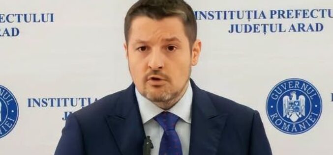 Lemondott Arad megye prefektusa
