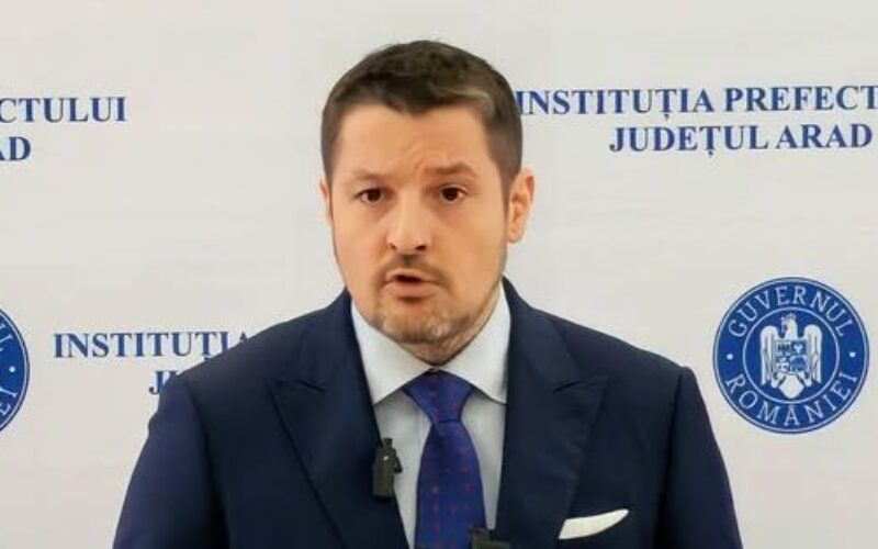 Lemondott Arad megye prefektusa